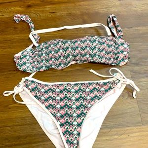 Golden point bikini